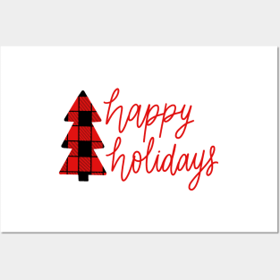 happy holidays Posters and Art